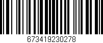 Código de barras (EAN, GTIN, SKU, ISBN): '673419230278'