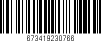 Código de barras (EAN, GTIN, SKU, ISBN): '673419230766'