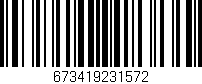 Código de barras (EAN, GTIN, SKU, ISBN): '673419231572'