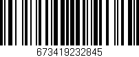 Código de barras (EAN, GTIN, SKU, ISBN): '673419232845'