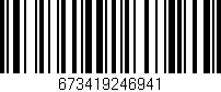 Código de barras (EAN, GTIN, SKU, ISBN): '673419246941'