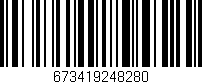 Código de barras (EAN, GTIN, SKU, ISBN): '673419248280'