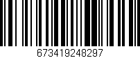 Código de barras (EAN, GTIN, SKU, ISBN): '673419248297'