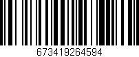 Código de barras (EAN, GTIN, SKU, ISBN): '673419264594'