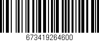 Código de barras (EAN, GTIN, SKU, ISBN): '673419264600'