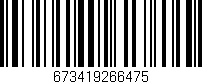 Código de barras (EAN, GTIN, SKU, ISBN): '673419266475'