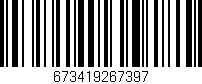 Código de barras (EAN, GTIN, SKU, ISBN): '673419267397'
