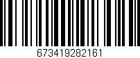 Código de barras (EAN, GTIN, SKU, ISBN): '673419282161'