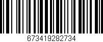 Código de barras (EAN, GTIN, SKU, ISBN): '673419282734'