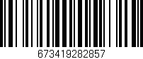 Código de barras (EAN, GTIN, SKU, ISBN): '673419282857'