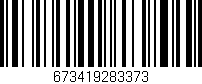Código de barras (EAN, GTIN, SKU, ISBN): '673419283373'