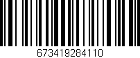 Código de barras (EAN, GTIN, SKU, ISBN): '673419284110'