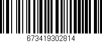 Código de barras (EAN, GTIN, SKU, ISBN): '673419302814'