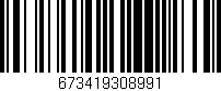 Código de barras (EAN, GTIN, SKU, ISBN): '673419308991'