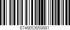 Código de barras (EAN, GTIN, SKU, ISBN): '6746653659991'
