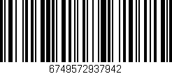 Código de barras (EAN, GTIN, SKU, ISBN): '6749572937942'