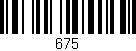 Código de barras (EAN, GTIN, SKU, ISBN): '675'