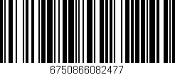 Código de barras (EAN, GTIN, SKU, ISBN): '6750866082477'