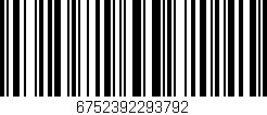 Código de barras (EAN, GTIN, SKU, ISBN): '6752392293792'