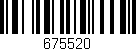 Código de barras (EAN, GTIN, SKU, ISBN): '675520'