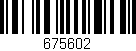 Código de barras (EAN, GTIN, SKU, ISBN): '675602'