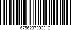 Código de barras (EAN, GTIN, SKU, ISBN): '6756207803312'
