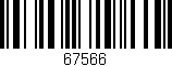 Código de barras (EAN, GTIN, SKU, ISBN): '67566'