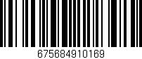 Código de barras (EAN, GTIN, SKU, ISBN): '675684910169'