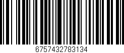 Código de barras (EAN, GTIN, SKU, ISBN): '6757432783134'
