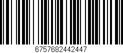 Código de barras (EAN, GTIN, SKU, ISBN): '6757682442447'