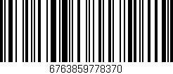 Código de barras (EAN, GTIN, SKU, ISBN): '6763859778370'