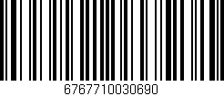 Código de barras (EAN, GTIN, SKU, ISBN): '6767710030690'