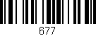Código de barras (EAN, GTIN, SKU, ISBN): '677'