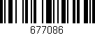 Código de barras (EAN, GTIN, SKU, ISBN): '677086'