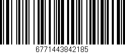 Código de barras (EAN, GTIN, SKU, ISBN): '6771443842185'