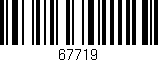 Código de barras (EAN, GTIN, SKU, ISBN): '67719'