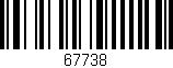 Código de barras (EAN, GTIN, SKU, ISBN): '67738'