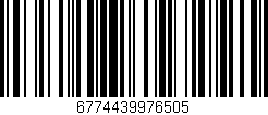 Código de barras (EAN, GTIN, SKU, ISBN): '6774439976505'
