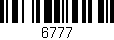 Código de barras (EAN, GTIN, SKU, ISBN): '6777'