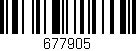 Código de barras (EAN, GTIN, SKU, ISBN): '677905'