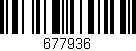 Código de barras (EAN, GTIN, SKU, ISBN): '677936'