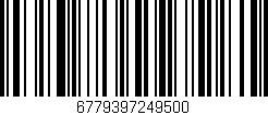 Código de barras (EAN, GTIN, SKU, ISBN): '6779397249500'