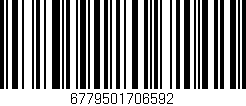 Código de barras (EAN, GTIN, SKU, ISBN): '6779501706592'