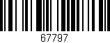 Código de barras (EAN, GTIN, SKU, ISBN): '67797'
