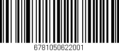 Código de barras (EAN, GTIN, SKU, ISBN): '6781050622001'