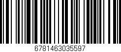 Código de barras (EAN, GTIN, SKU, ISBN): '6781463035597'