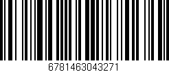 Código de barras (EAN, GTIN, SKU, ISBN): '6781463043271'