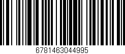 Código de barras (EAN, GTIN, SKU, ISBN): '6781463044995'