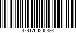 Código de barras (EAN, GTIN, SKU, ISBN): '6781709390886'