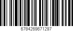 Código de barras (EAN, GTIN, SKU, ISBN): '6784269671297'